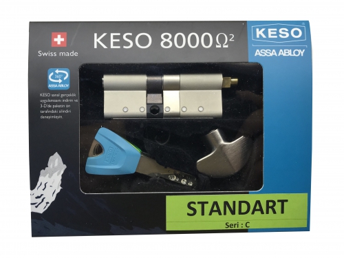 KESO K8000 OMEGA2 STANDART SERİSİ MANDALLI