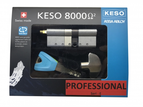 KESO K8000 OMEGA2 PROFESSIONAL (ZIRHLI) SERİSİ MANDALLI